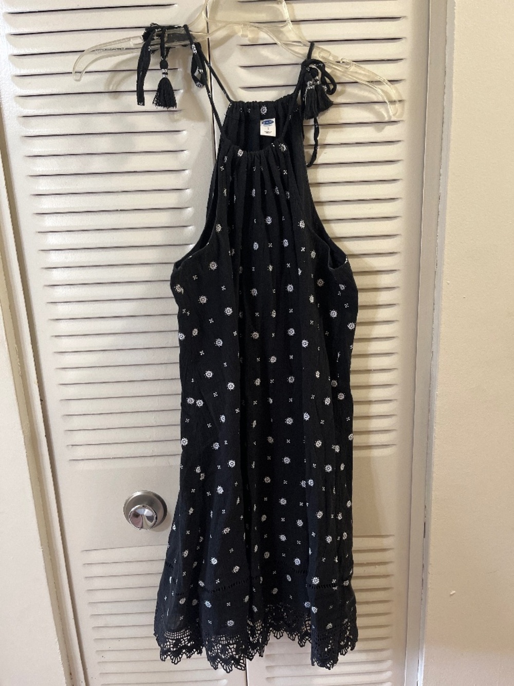 Black & White Floral Dress
